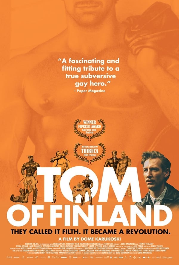 Movie poster for Tom of Finland (2017) - Film by Jimmy Karlsson and Kirsi Vikman